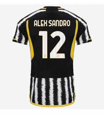 Juventus Alex Sandro #12 Kotipaita 2023-24 Lyhyet Hihat